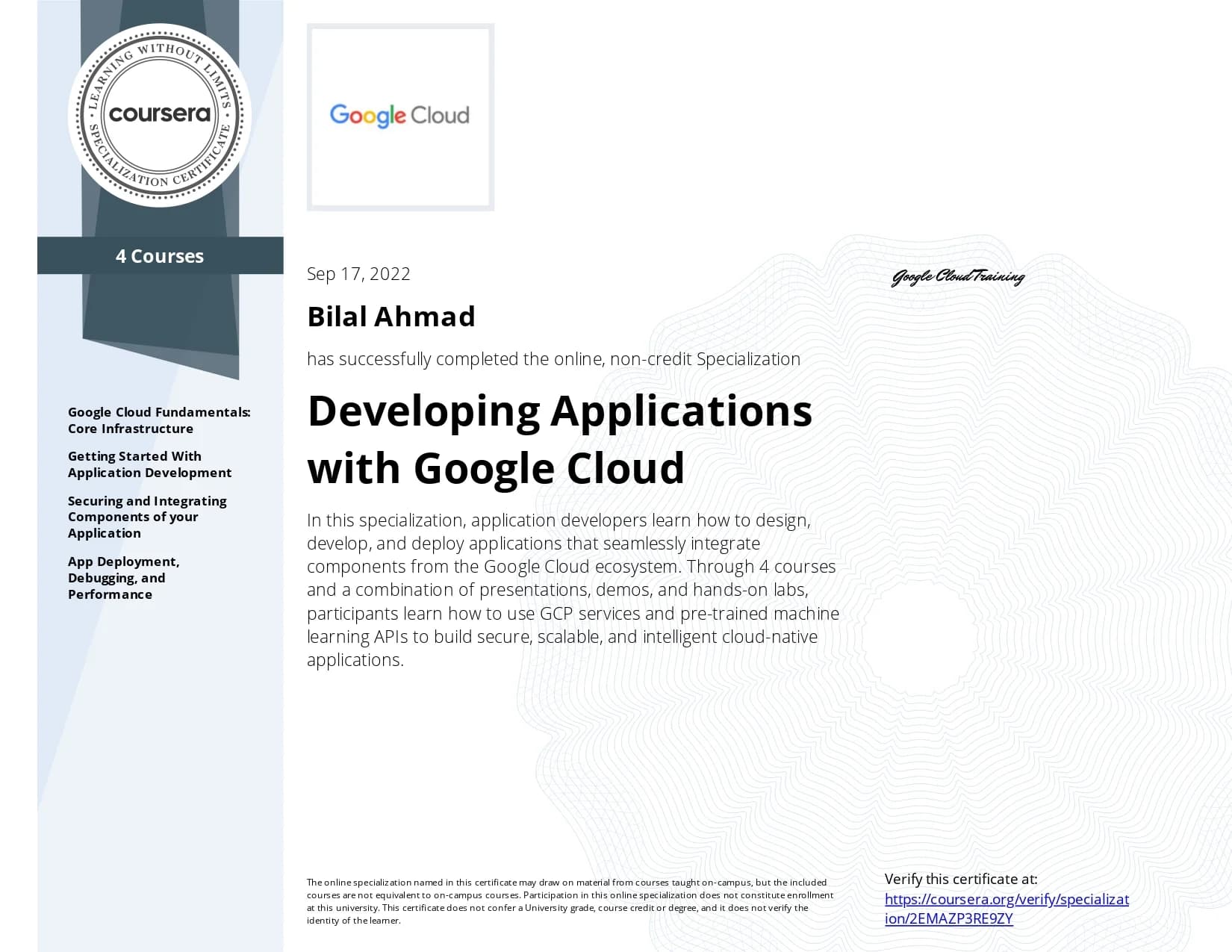 Develop Applications with GCP